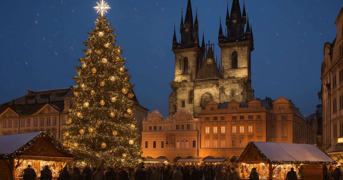 Praga y sus mercados navideños · puente de diciembre desde Málaga